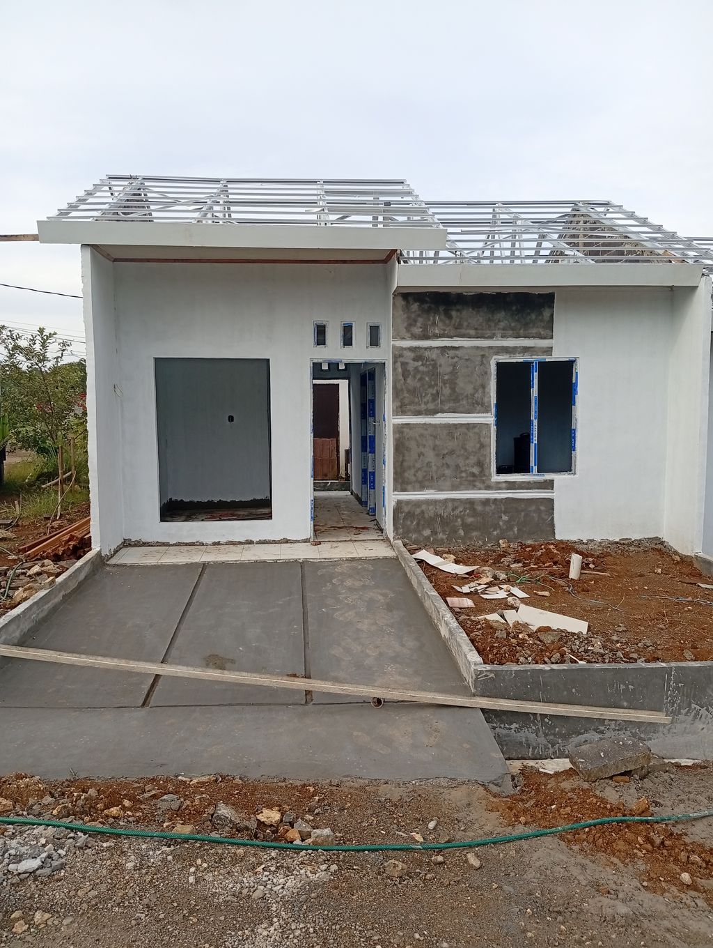 foto contoh rumah perumahan taman ria persada 5