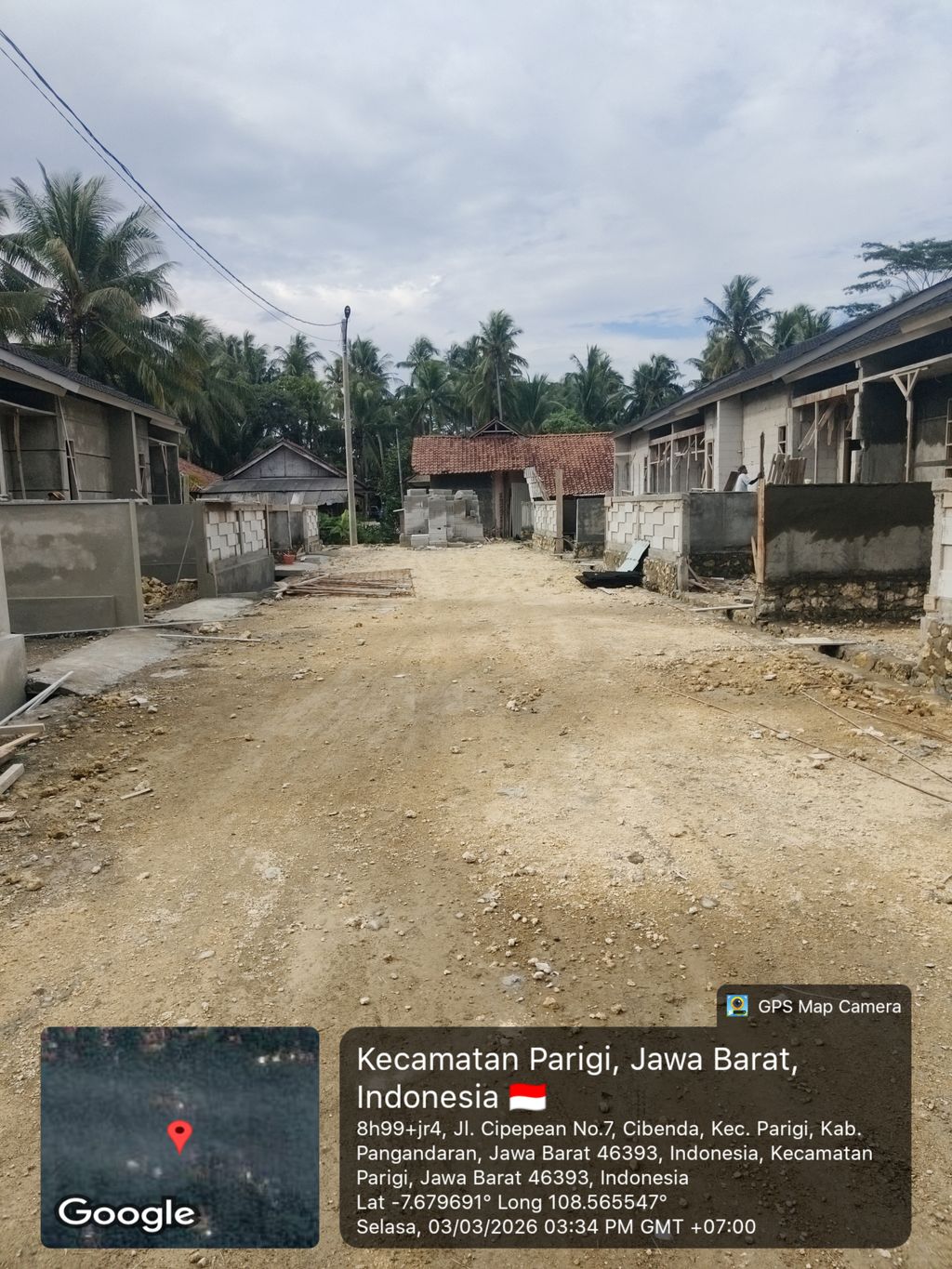 foto posisi tengah perumahan ARTHA NATURA