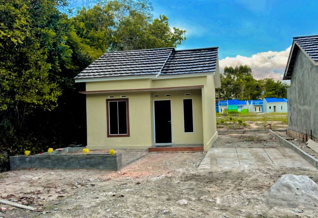 foto tampak rumah tipe SUBSIDI perumahan GRIYA PERDANA PERMAI