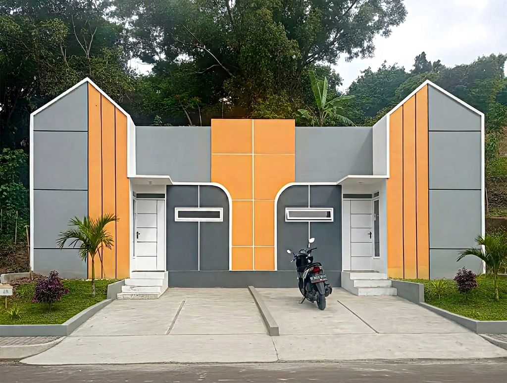 foto tampak rumah tipe Eco Smart Green perumahan Bhumi Bale Bolo Kaliwungu Eco Smart Green