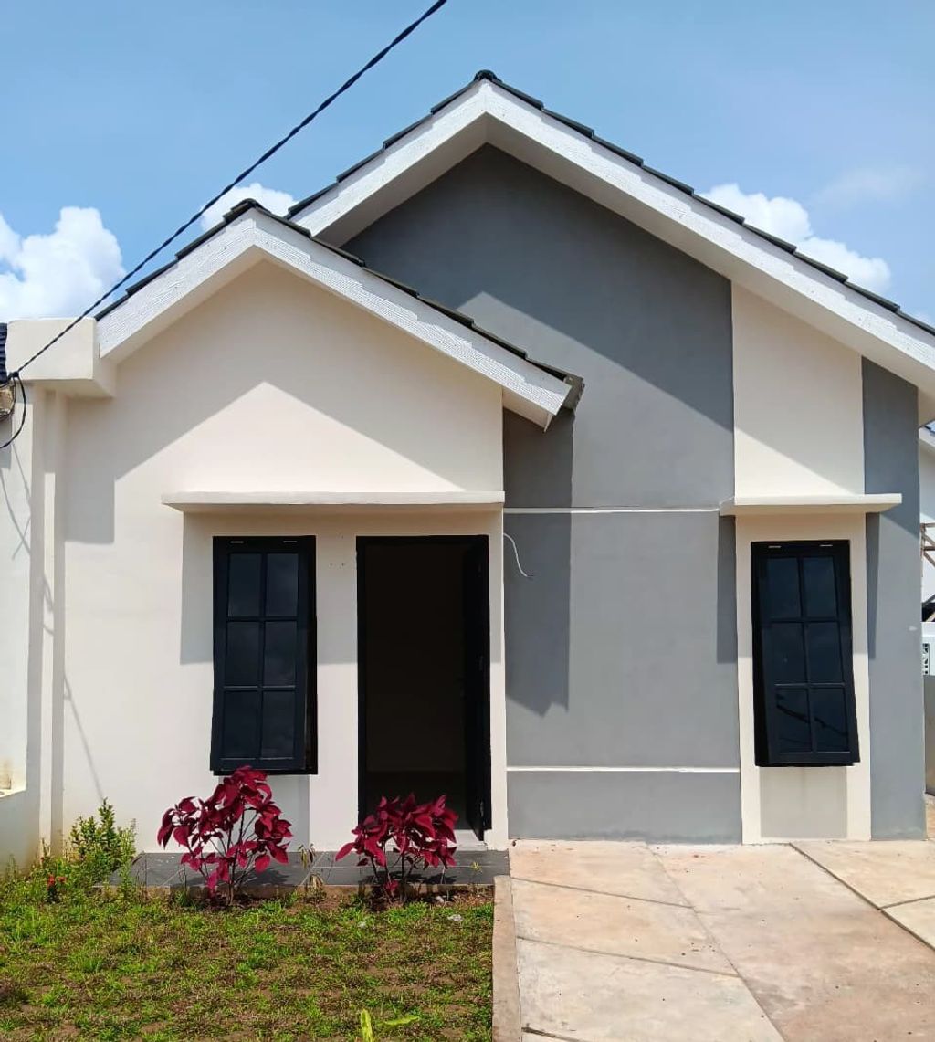 foto tampak rumah tipe 36 perumahan PERUMAHAN GREEN SAVANA RESIDENCE