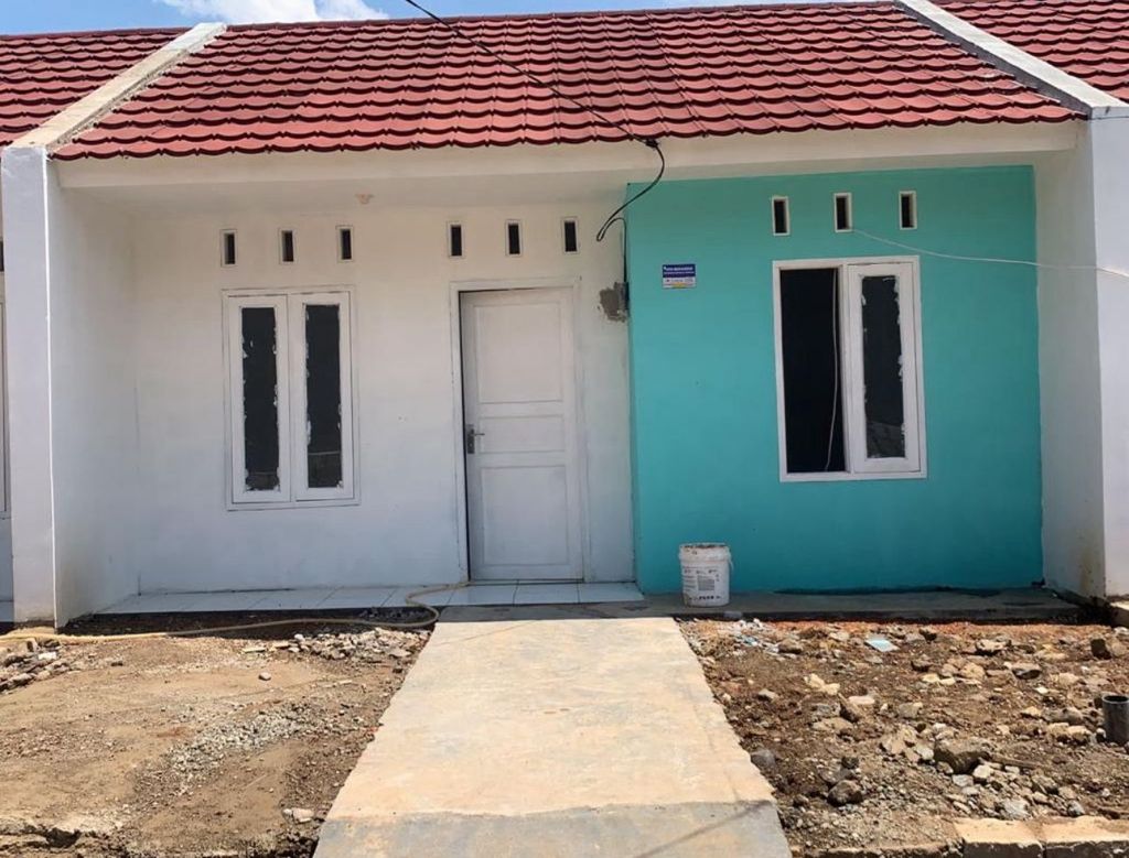 foto tampak rumah tipe Padaasih 30/60 perumahan PADAASIH PERMAI