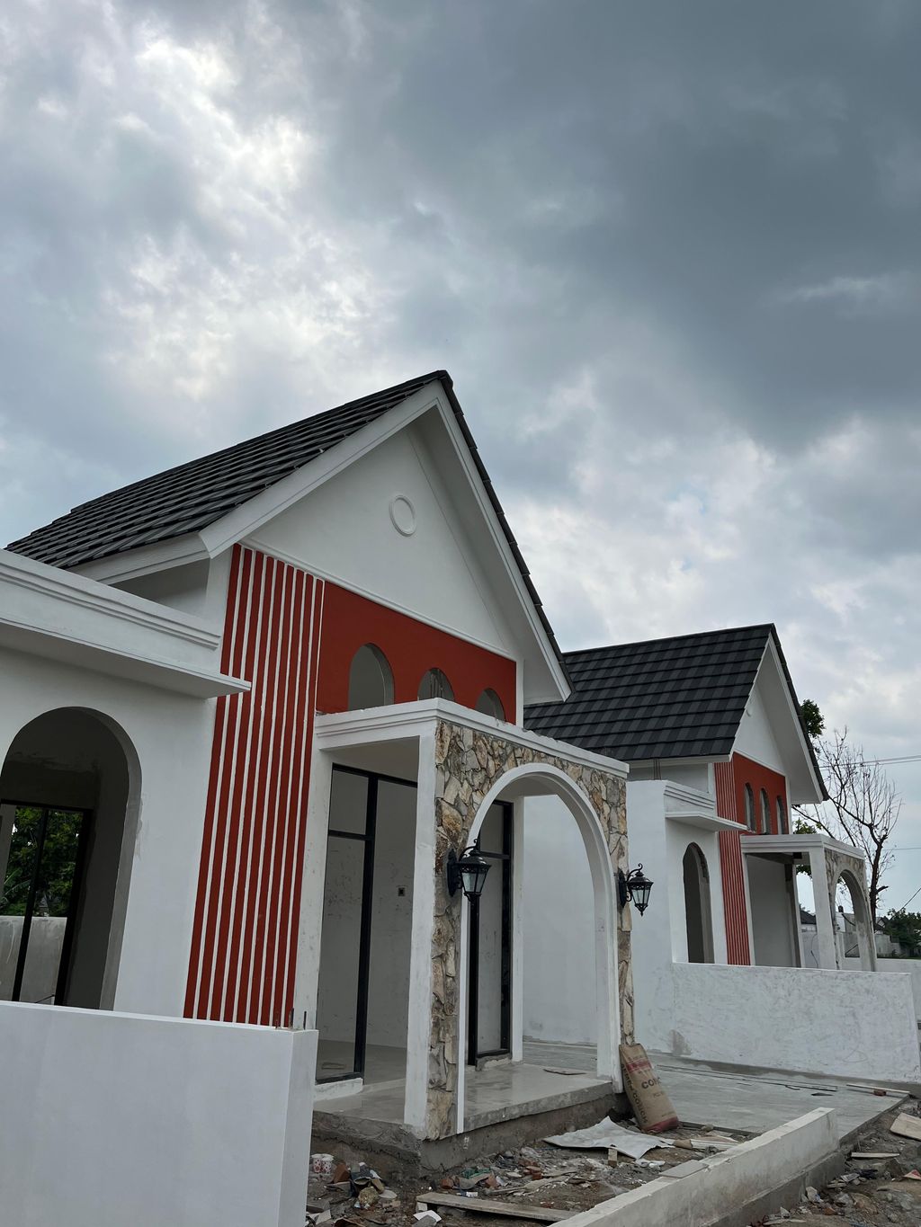 foto tampak rumah tipe 40 perumahan ARZETHA PARK