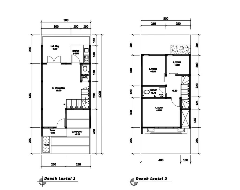 foto denah rumah tipe 63 New Compact HC Classic (3KT) (674) perumahan G-Land Arcadia Buahbatu