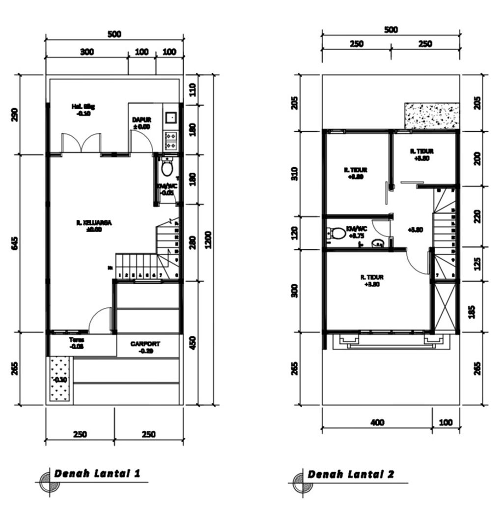 foto denah rumah tipe 63 New Compact HC Classic (3KT) (678) perumahan G-Land Arcadia Buahbatu
