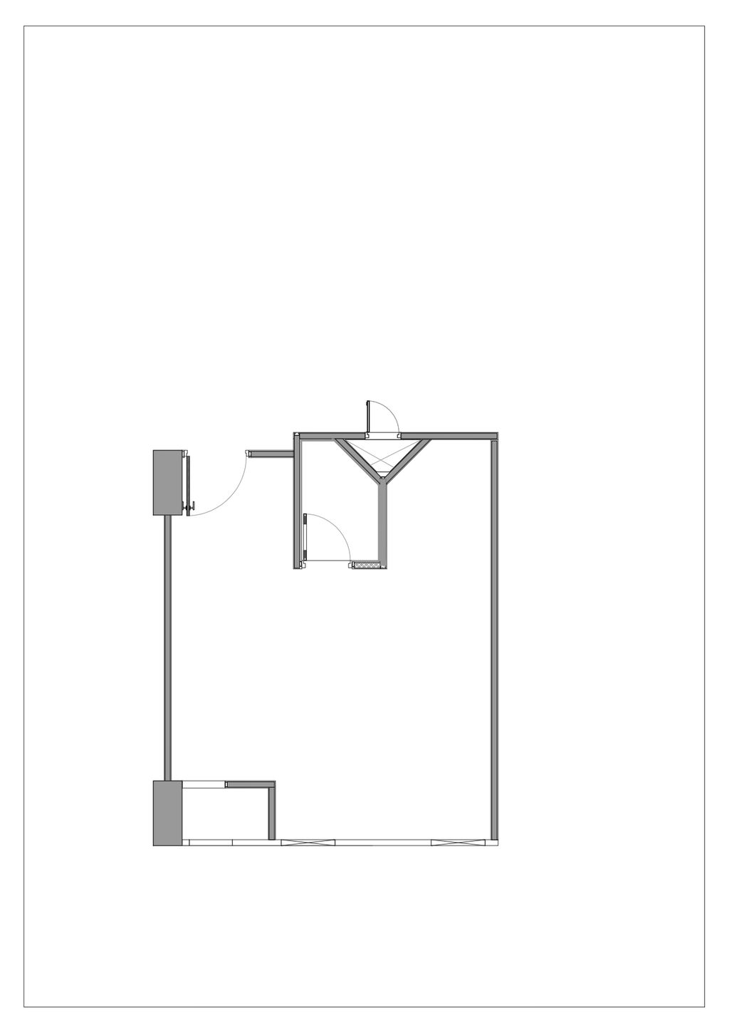 foto denah rumah tipe STUDIO EXECUTIVE perumahan Grand Kamala Lagoon