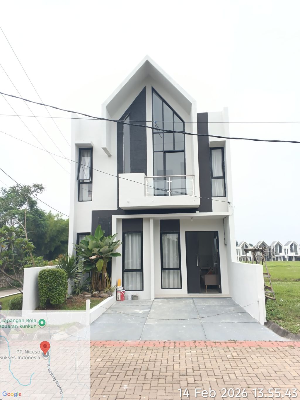 foto contoh rumah perumahan GARDEN HOUSE SERPONG