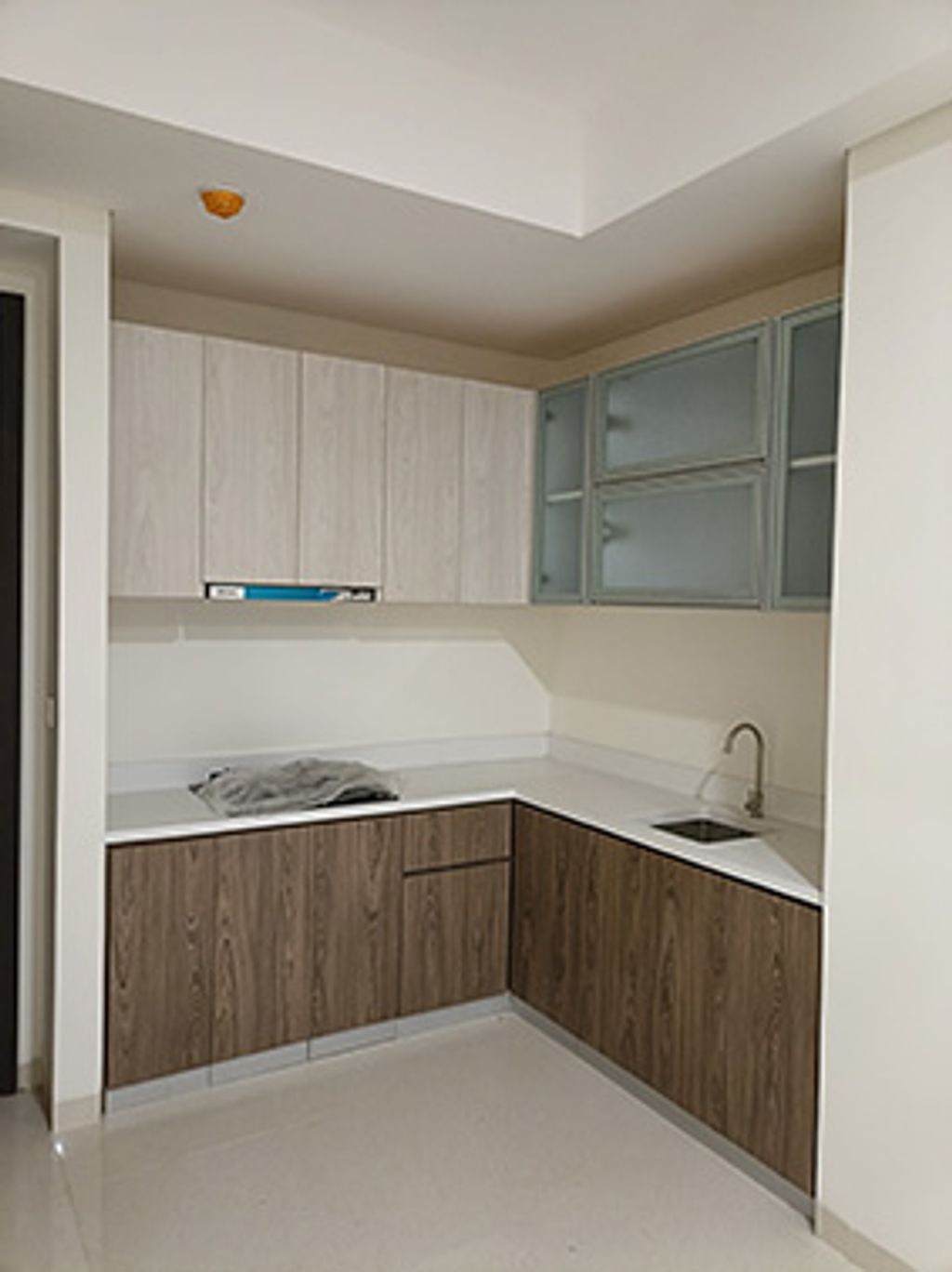 foto tampak rumah tipe A perumahan Apartemen Celadon