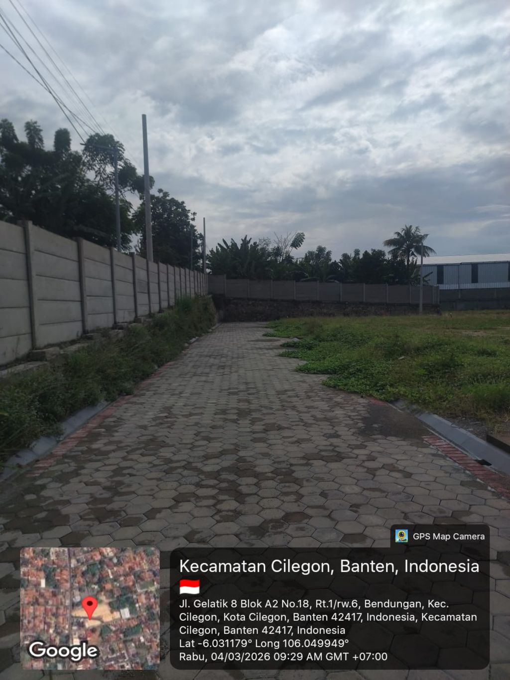 foto posisi tengah perumahan RAKATA NUURA