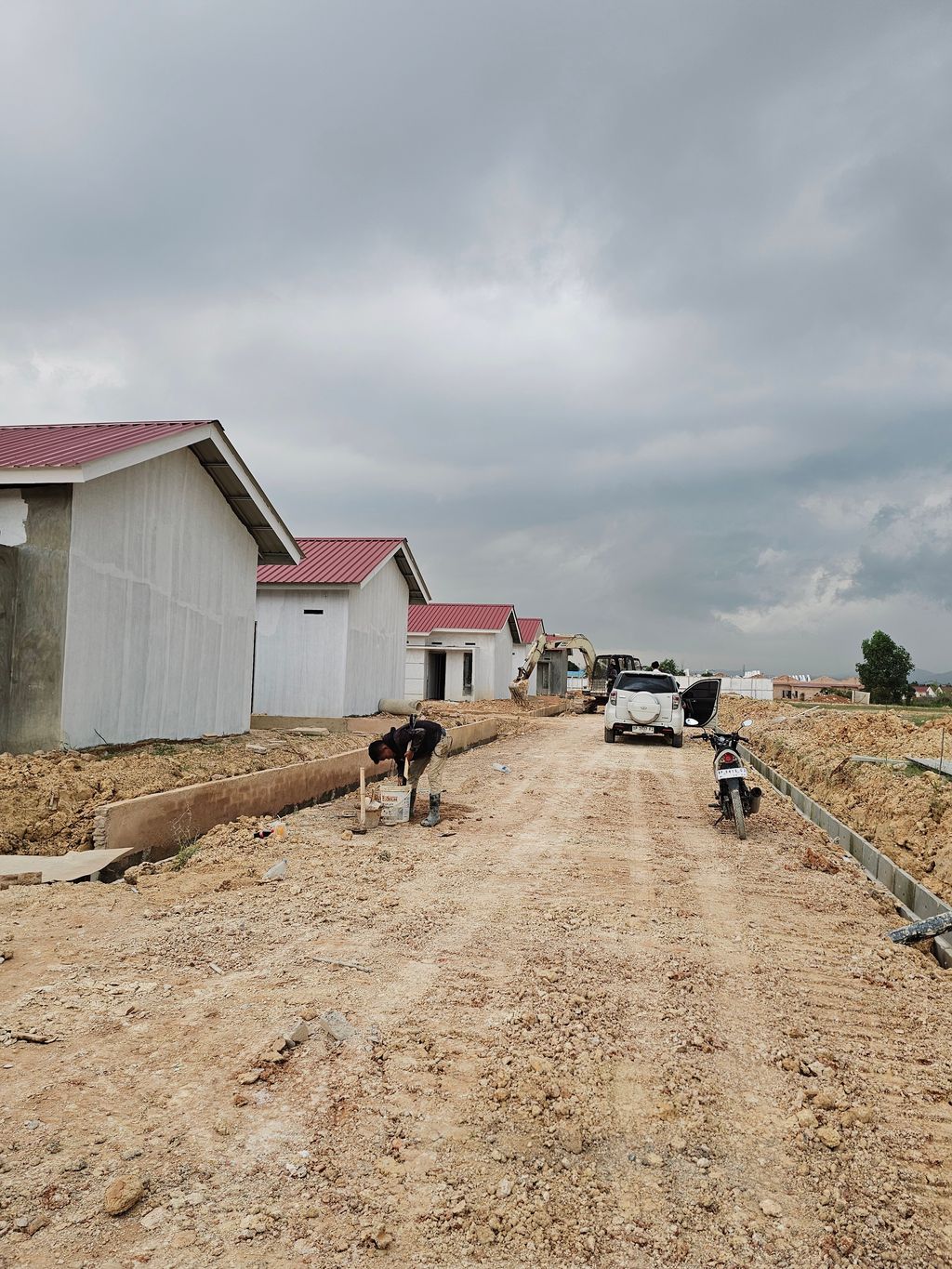 foto gerbang perumahan RHABAYU GREEN 2