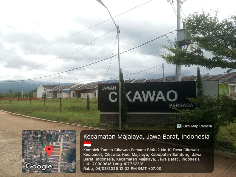 foto gerbang perumahan Taman cikawao persada