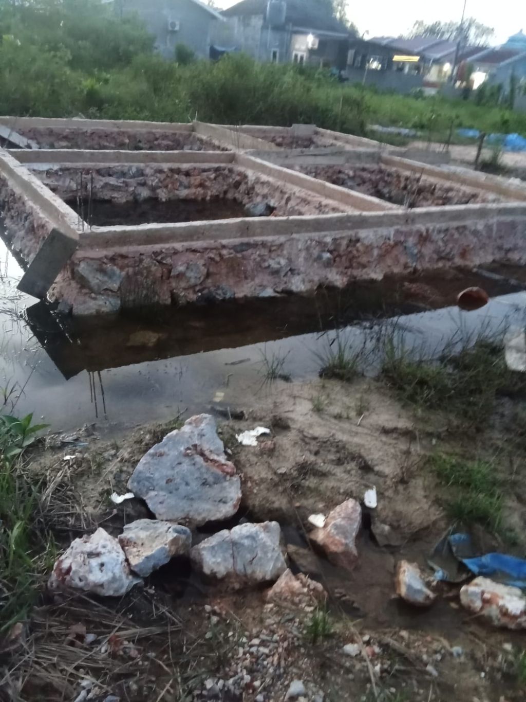 foto denah rumah tipe 55 perumahan Bahtera Permai