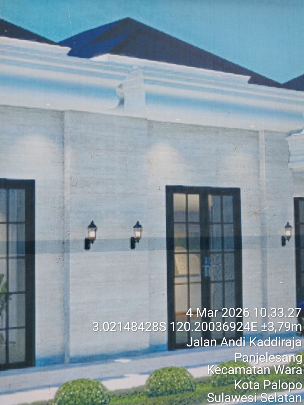 foto denah rumah tipe 110 perumahan THE EMIRATES HILLS