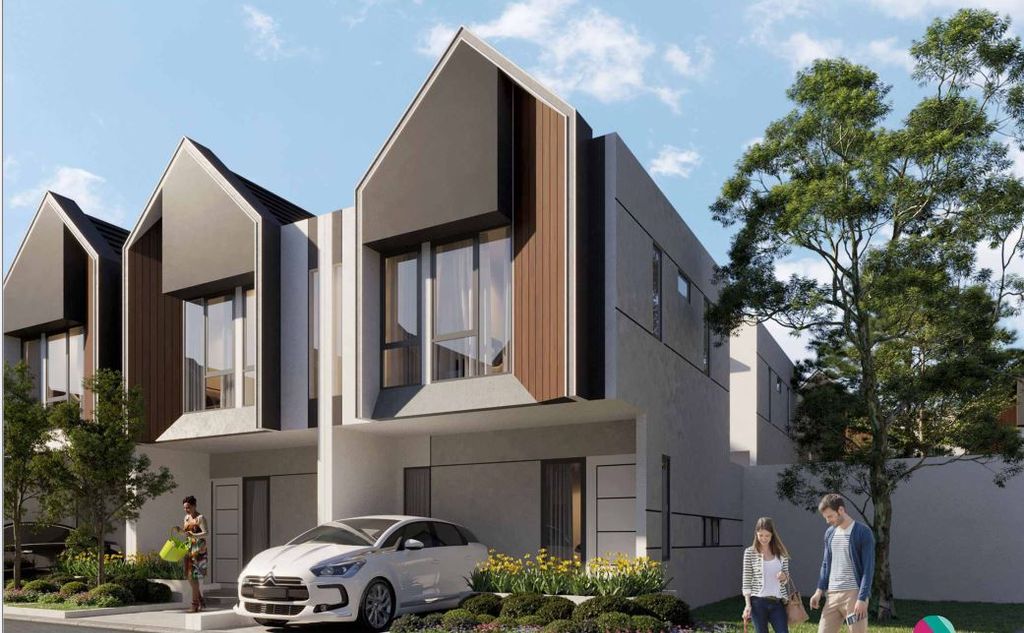 foto tampak rumah tipe L5 NATA 57/96 perumahan CATHA REMPOA