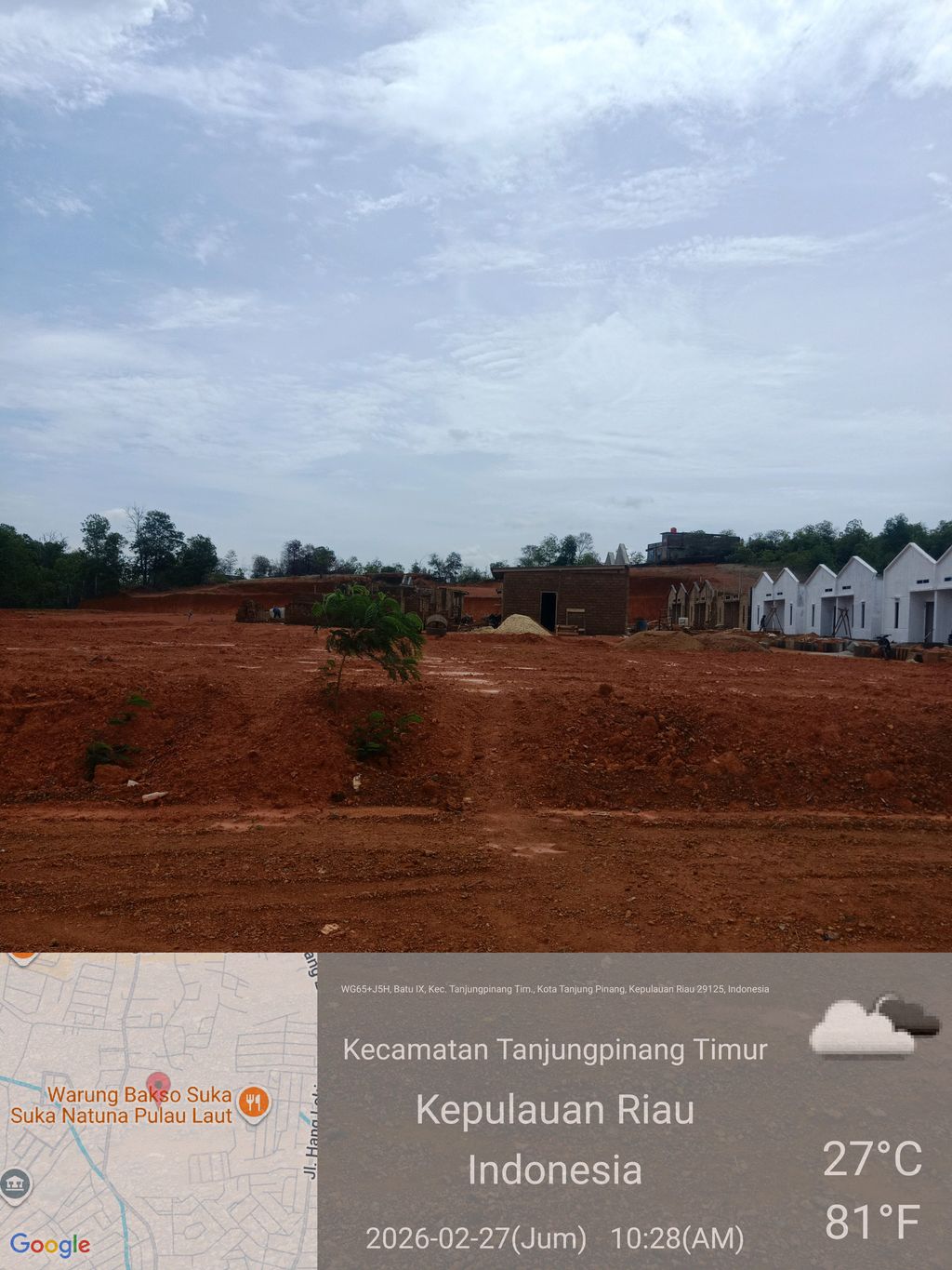 foto posisi tengah perumahan HANDJOYO PUTRO PERMAI