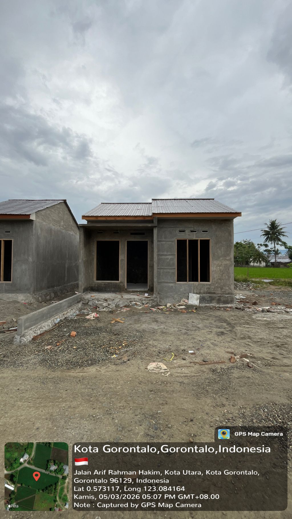 foto contoh rumah perumahan Graha Arsy Sejahtera II