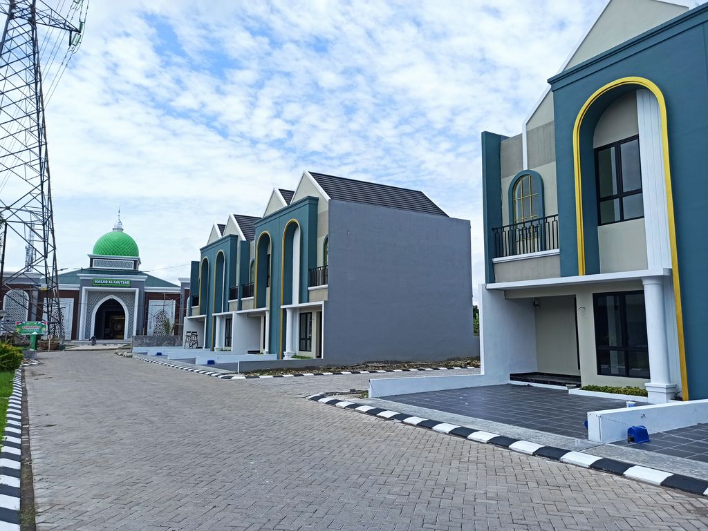 foto posisi tengah perumahan PESONA PRIMA GRIYA CLUSTER KEMUNING