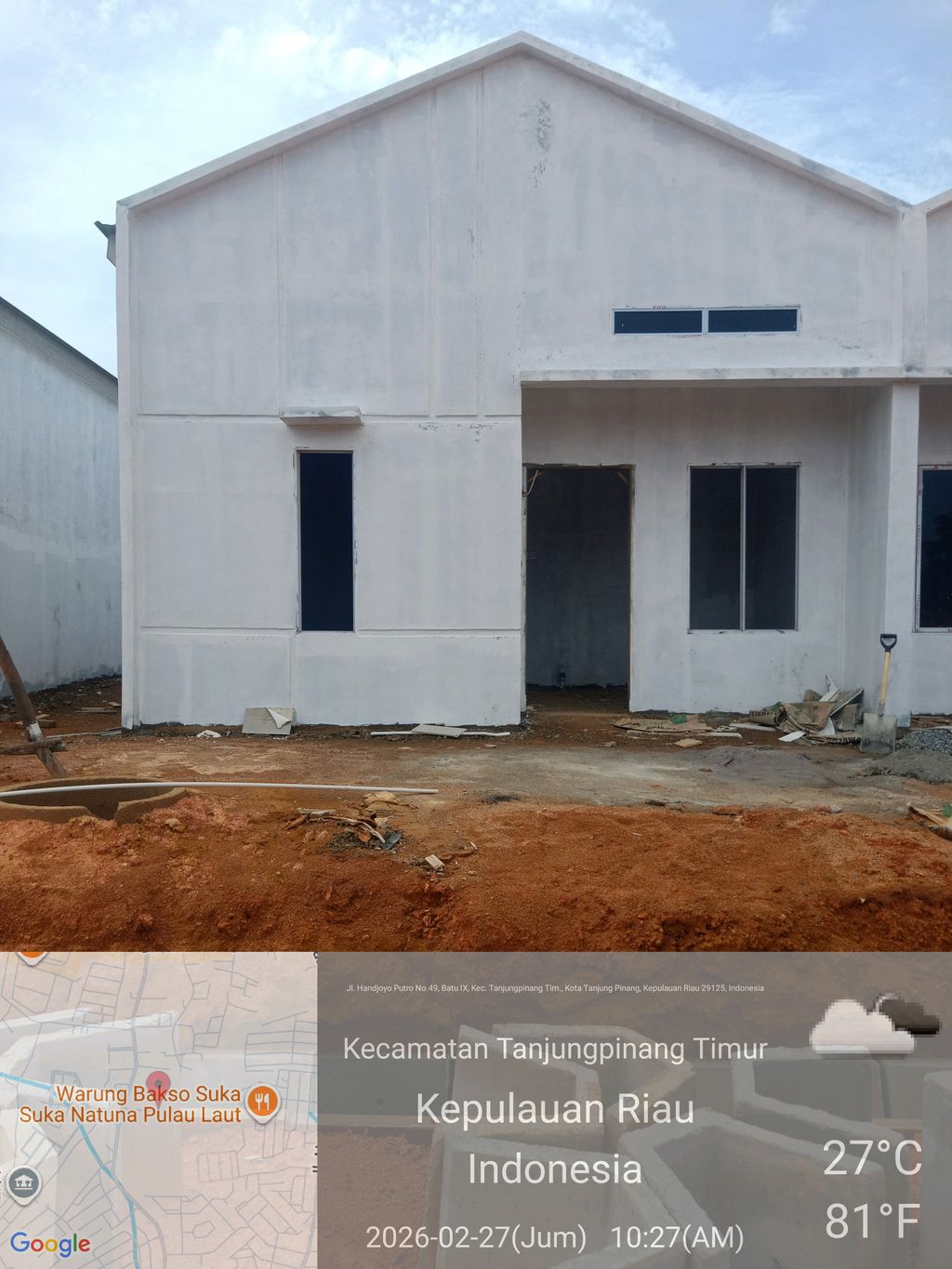 foto contoh rumah perumahan HANDJOYO PUTRO PERMAI
