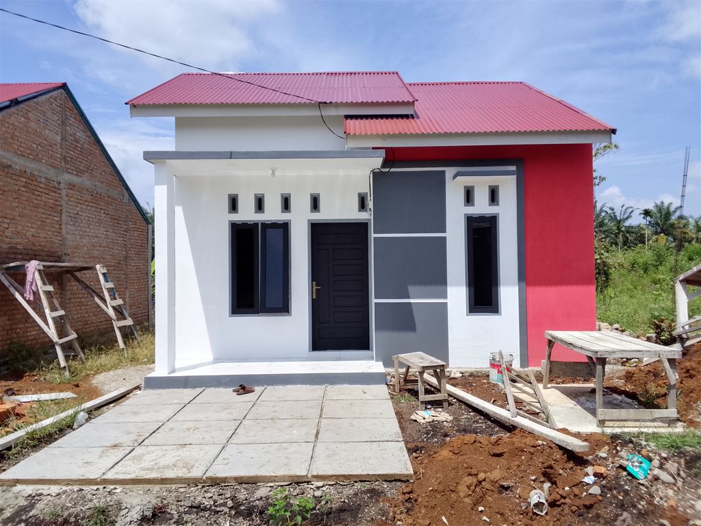 foto tampak rumah tipe 36/120,47 perumahan Perumahan Vaza Residence
