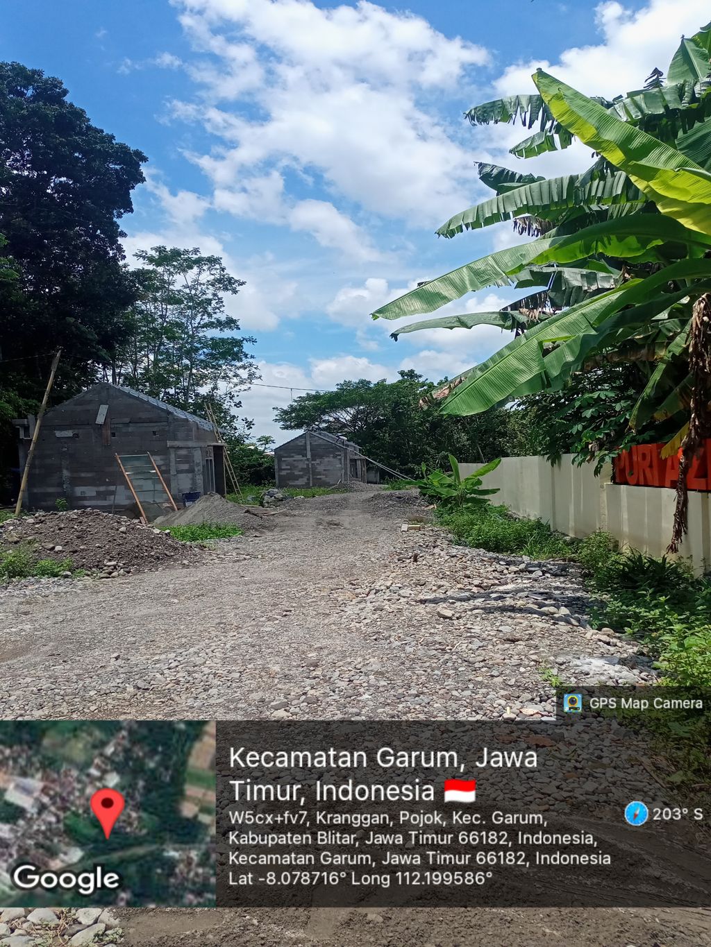 foto gerbang perumahan PURI AZDANA III