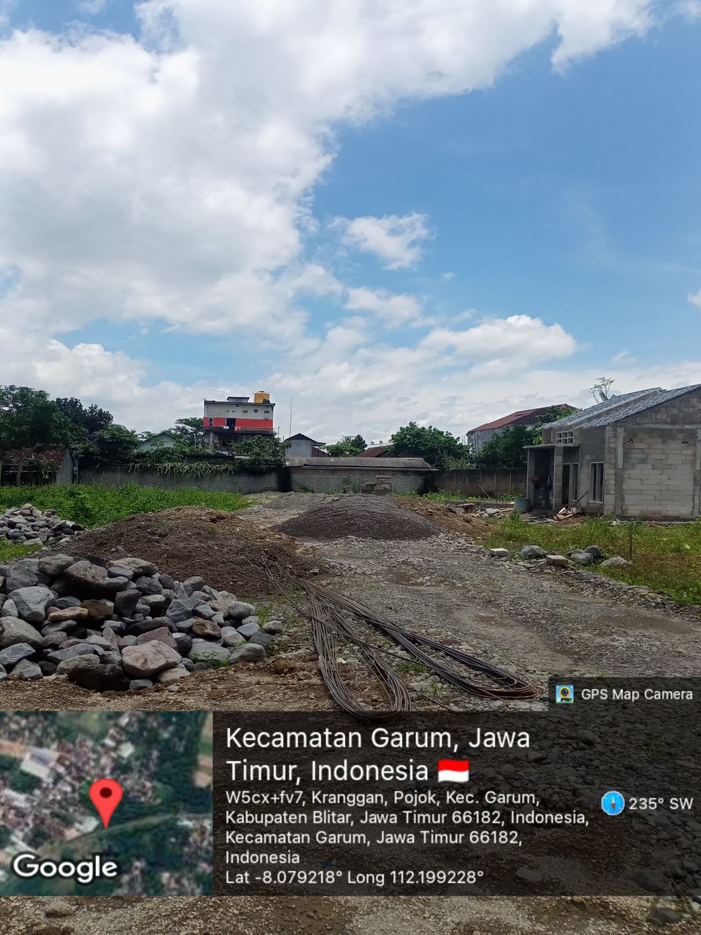 foto posisi tengah perumahan PURI AZDANA III