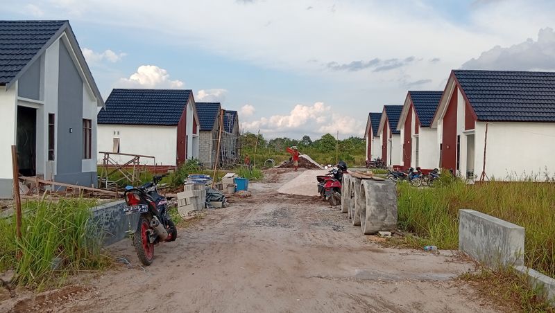 foto posisi tengah perumahan NUGRAHA RESIDENCE 4