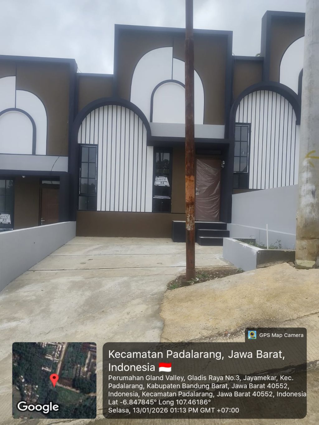 foto tampak rumah tipe 36 1 Lantai Landed (425) perumahan G-Land Padalarang Valley