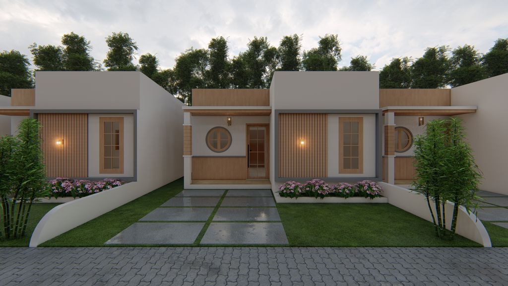 foto contoh rumah perumahan RAFFLESS RESIDENCE 2 JAYAPURA