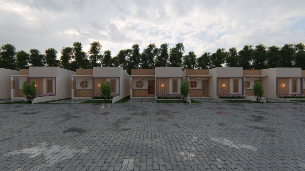 foto gerbang perumahan RAFFLESS RESIDENCE 2 JAYAPURA