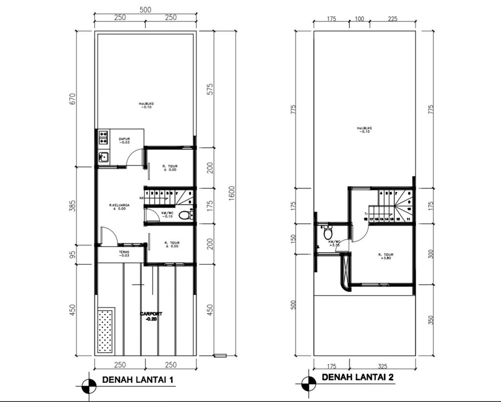 foto denah rumah tipe 41 Compact High Ceiling (3KT) (604) perumahan G-Land Ciwastra Park 2