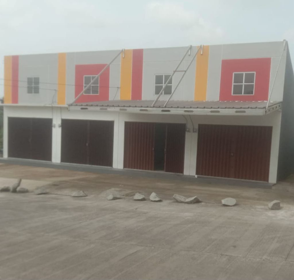 foto tampak rumah tipe Ruko Bogenville 2 perumahan PERUMAHAN BUMI KOSAMBI BARU