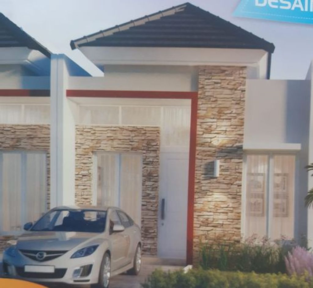 foto tampak rumah tipe KOMERSIL 36/98 PMK 90 100% perumahan CIRUAS LAND