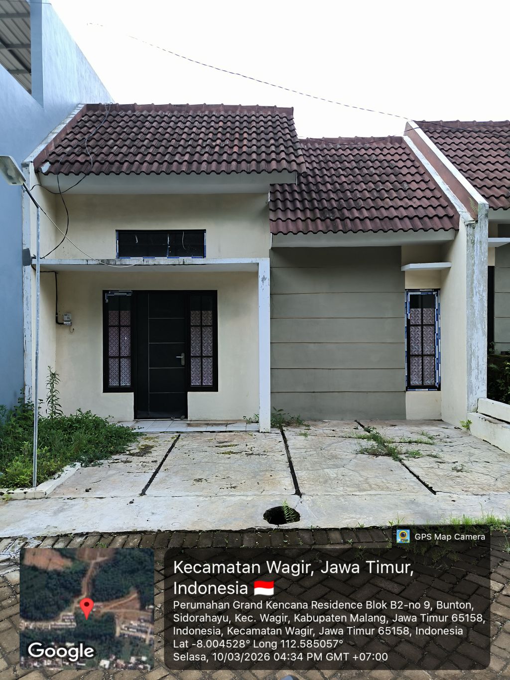 foto contoh rumah perumahan GRAND KENCANA MALANG 2