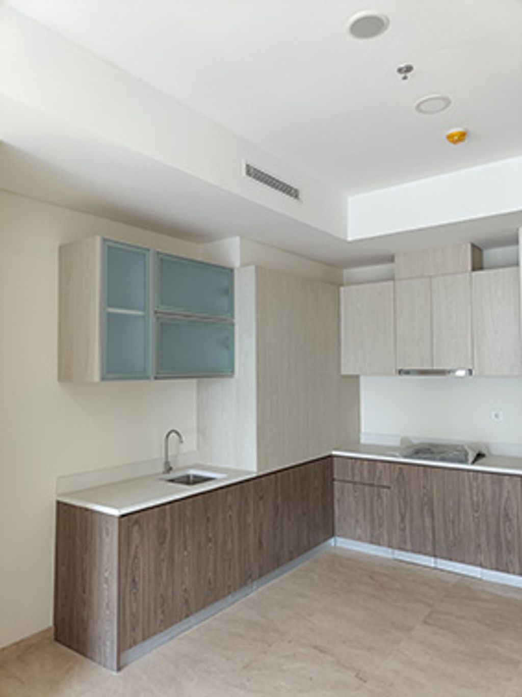 foto tampak rumah tipe E perumahan Apartemen Celadon