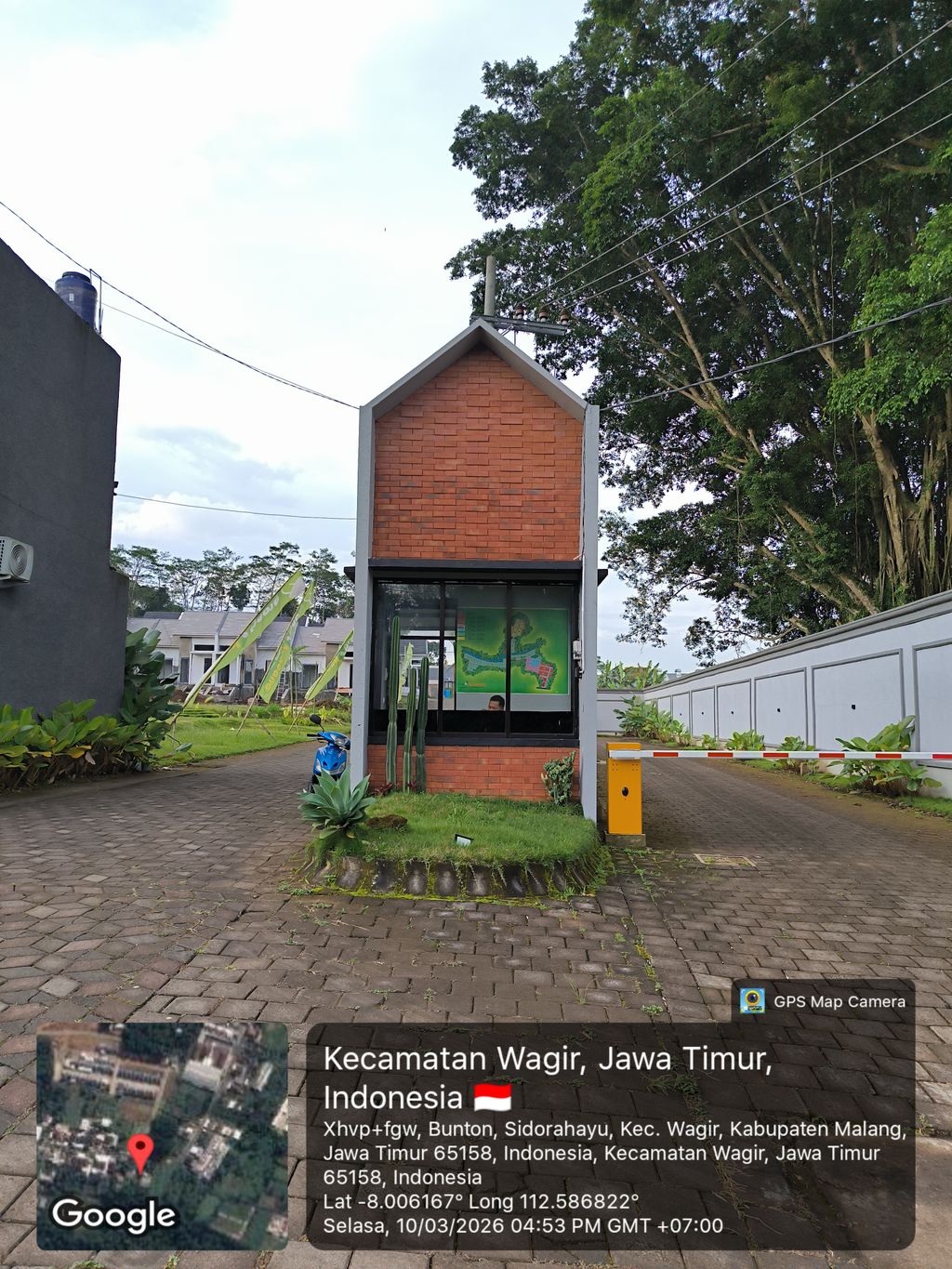 foto posisi tengah perumahan GRAND KENCANA MALANG 2