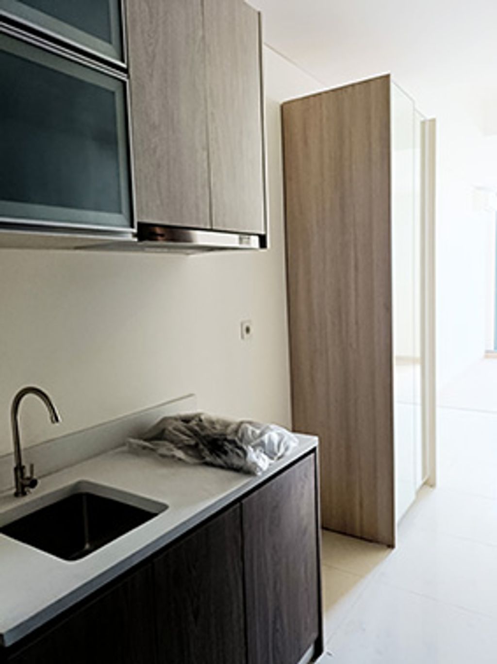 foto tampak rumah tipe K perumahan Apartemen Celadon