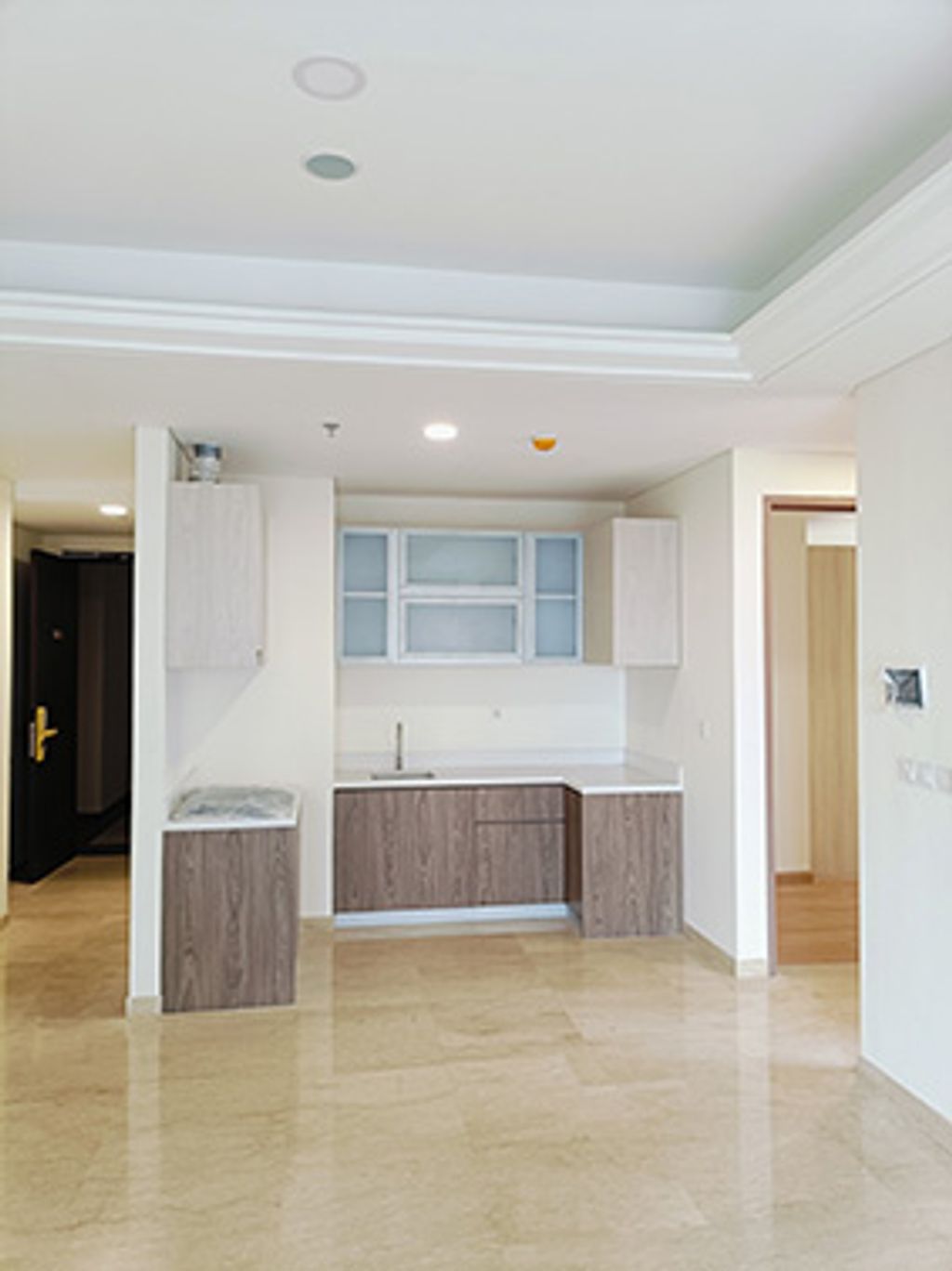 foto tampak rumah tipe H perumahan Apartemen Celadon