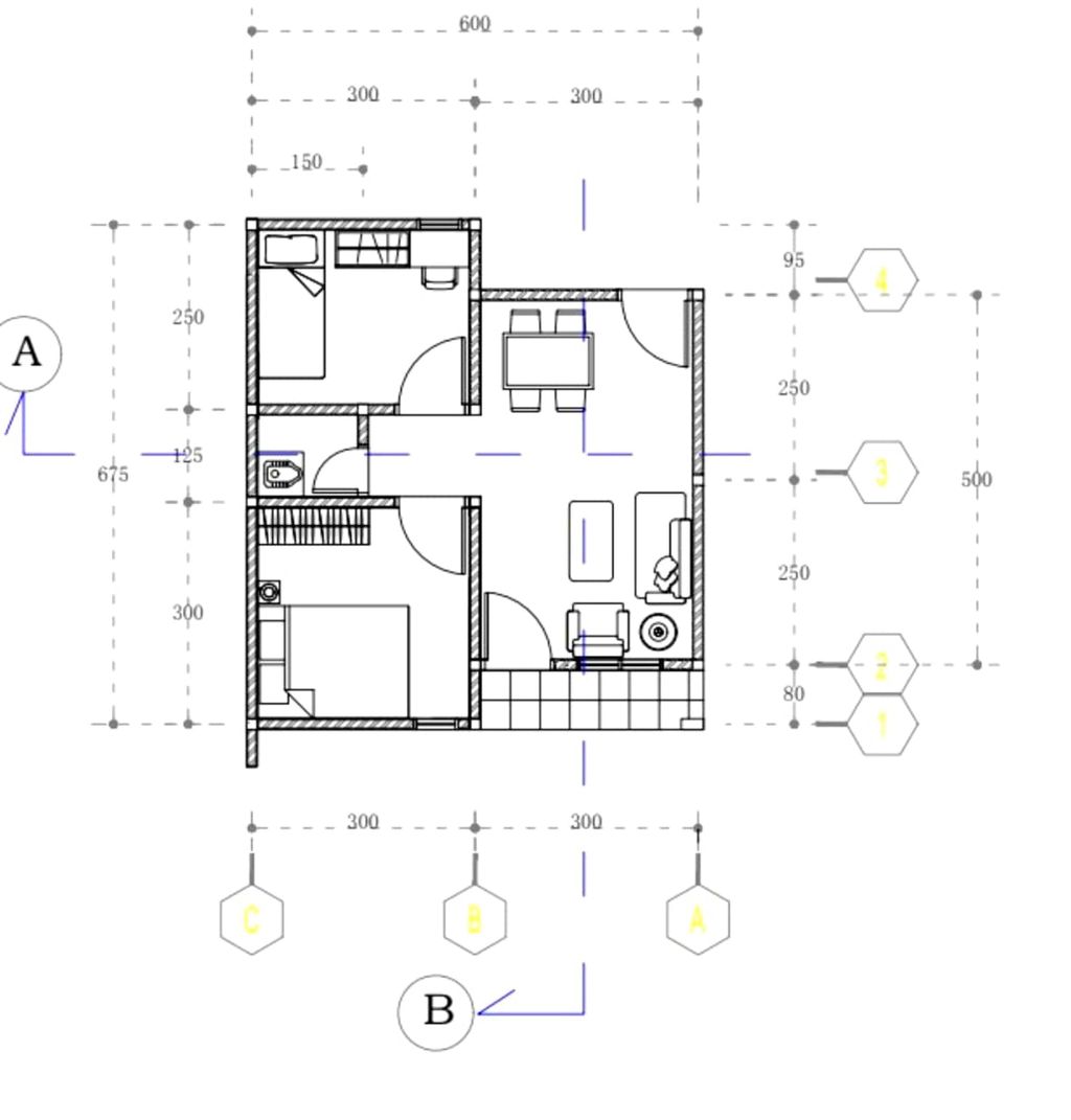 foto denah rumah tipe 36 perumahan CITRALOKA BUHA 3
