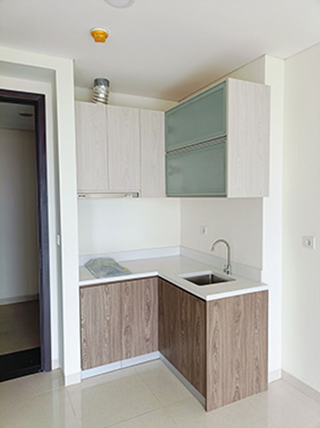 foto tampak rumah tipe B perumahan Apartemen Celadon