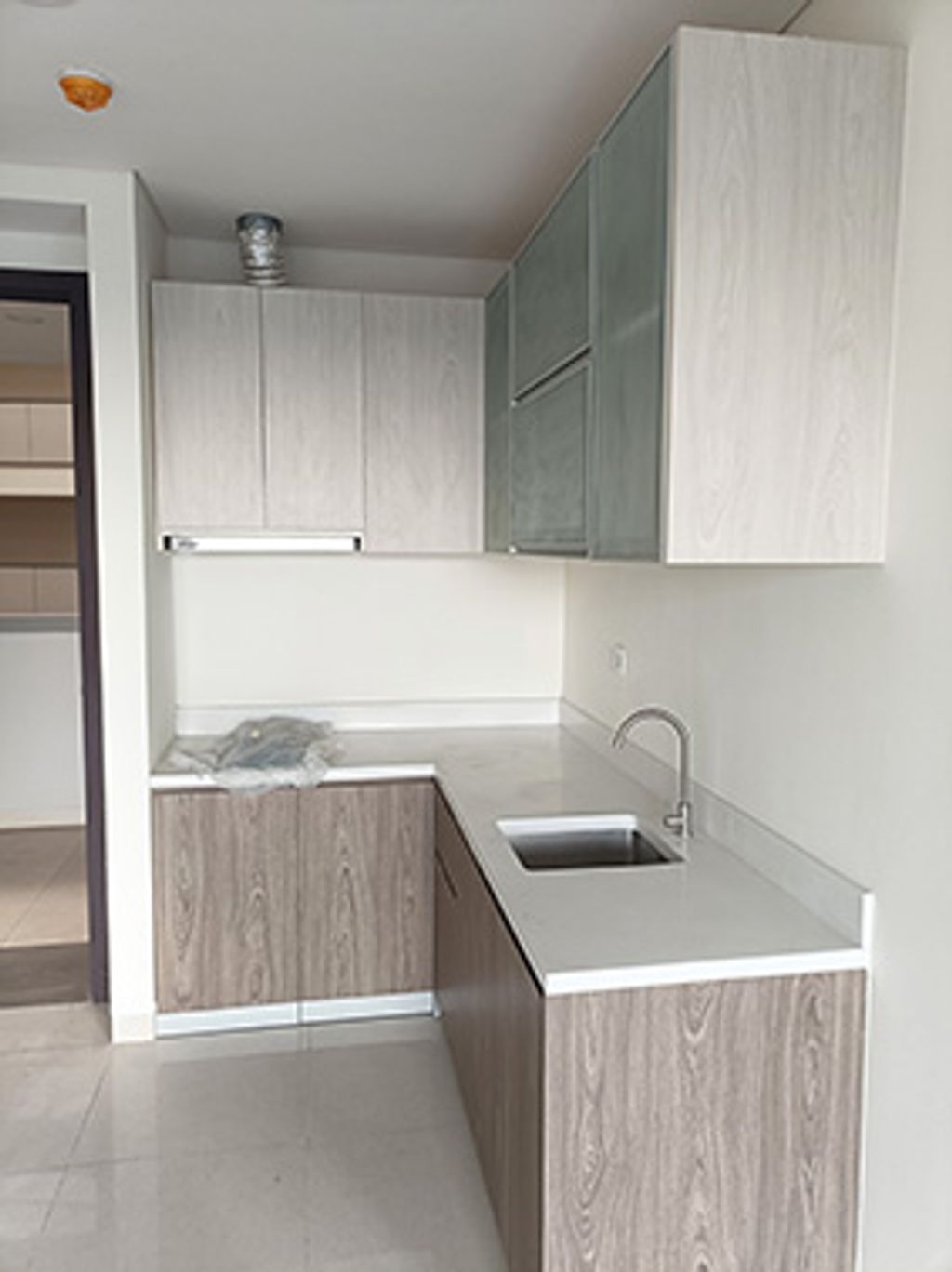 foto tampak rumah tipe F perumahan Apartemen Celadon