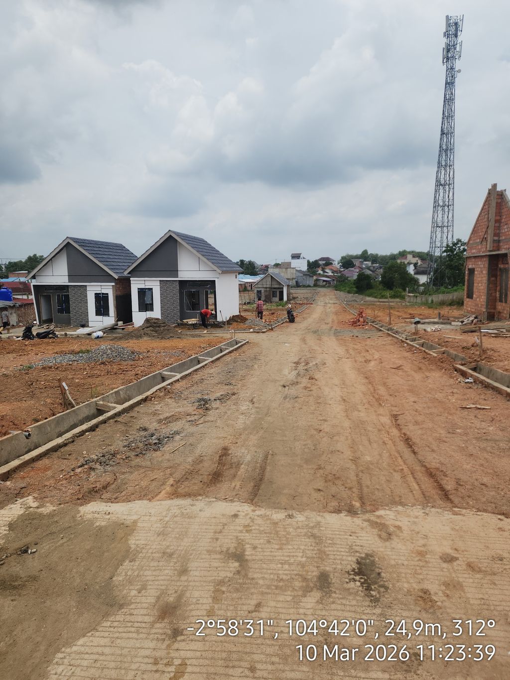 foto posisi tengah perumahan BAKIAK RESIDENCE