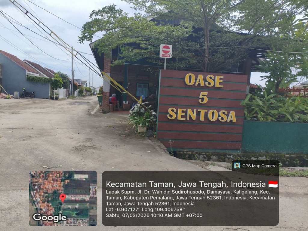 foto gerbang perumahan OASE 5 SENTOSA TAHAP 6