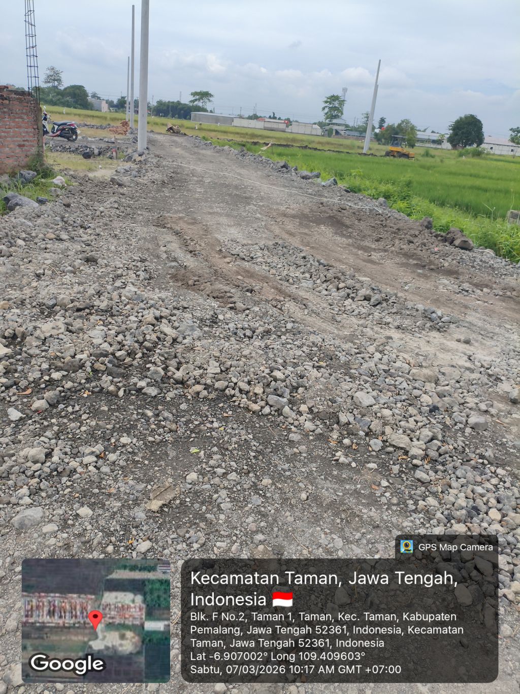 foto posisi tengah perumahan OASE 5 SENTOSA TAHAP 6