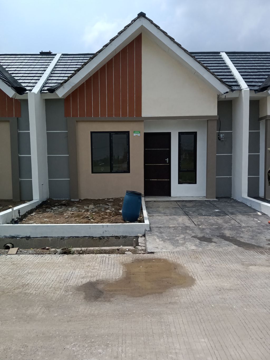 foto tampak rumah tipe B1 perumahan Vila Mas Asri 2