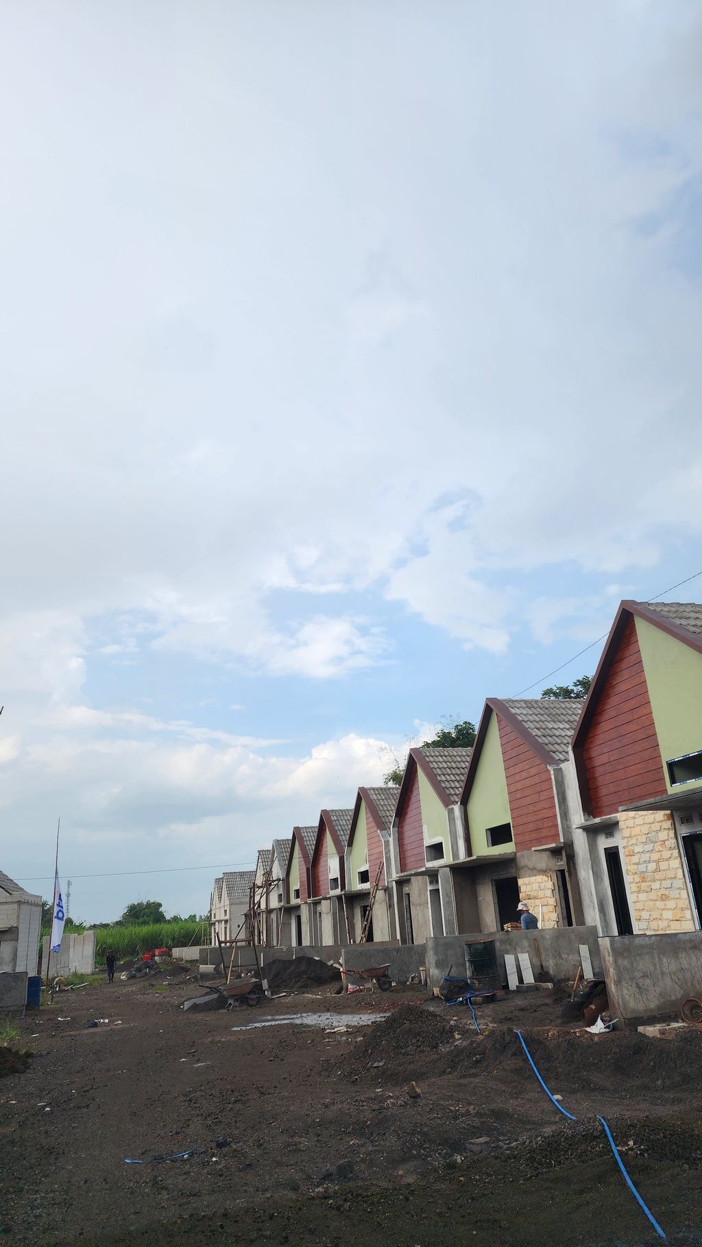 foto posisi tengah perumahan GALAXY ROYAL RESIDENCE