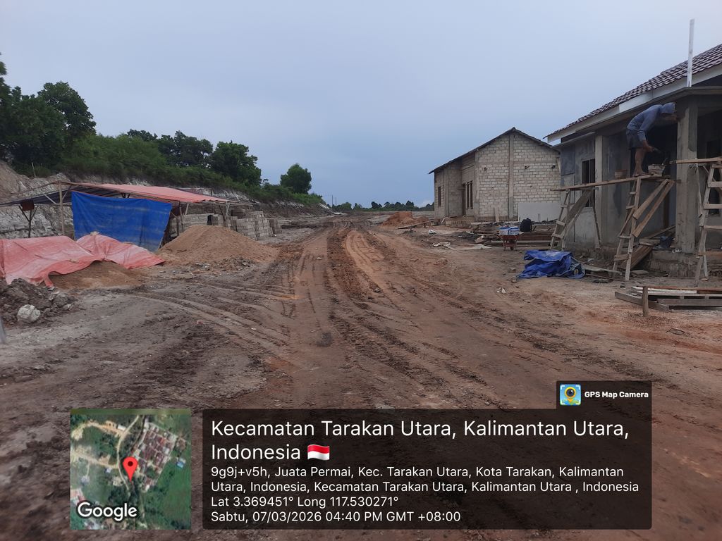 foto posisi tengah perumahan GRAHA PERMAI RESIDENCE IV