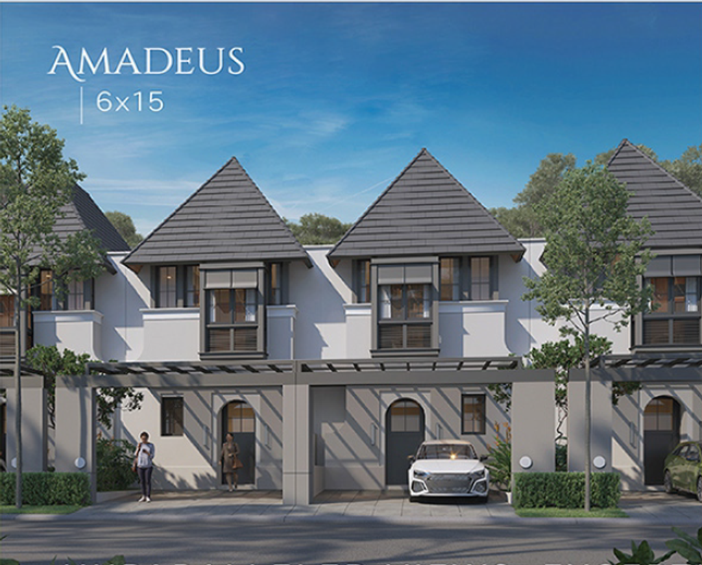 foto tampak rumah tipe AMADEUS perumahan CITRAGARDEN T2