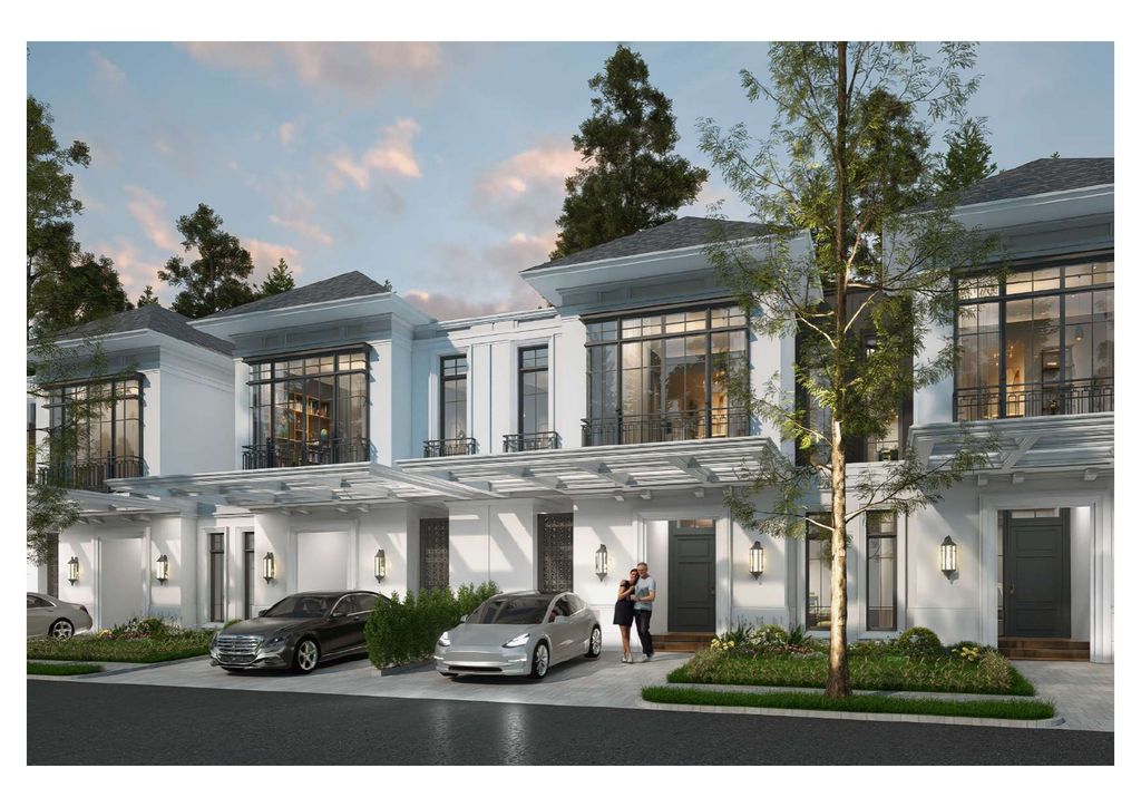 foto tampak rumah tipe ELM 8 NS perumahan THE MUTIARA BOGOR - Cluster Pinehill