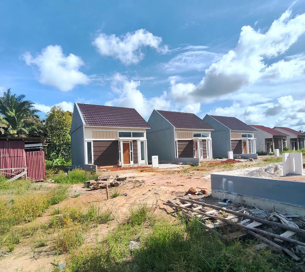 foto tampak rumah tipe 36 perumahan HOMENESTY RESIDENCE 7