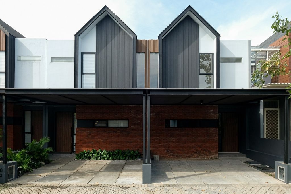 foto tampak rumah tipe Hereford B perumahan ROYAL RESIDENCE